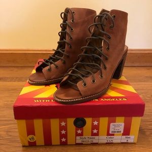 Jeffrey Campbell Minimal Lace-Up Heel